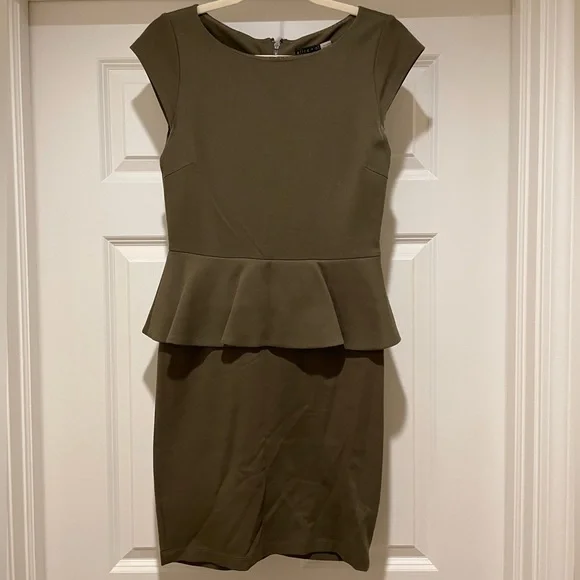 olive green alice dress ALICE OLIVE DRESS